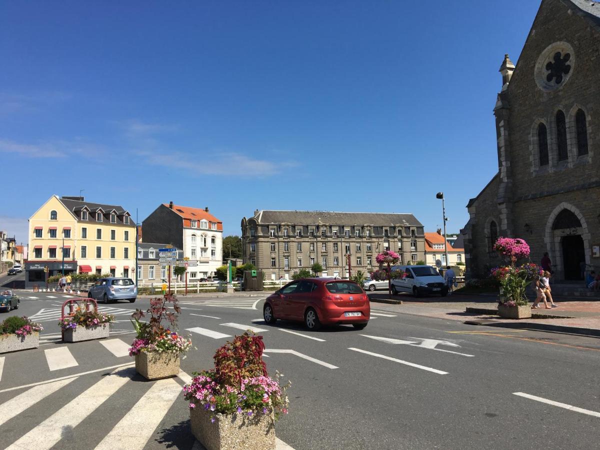 Le Bon Endroit En Bord De Mer, Vue Mer , Parking Et Wifi Wimereux Exterior photo